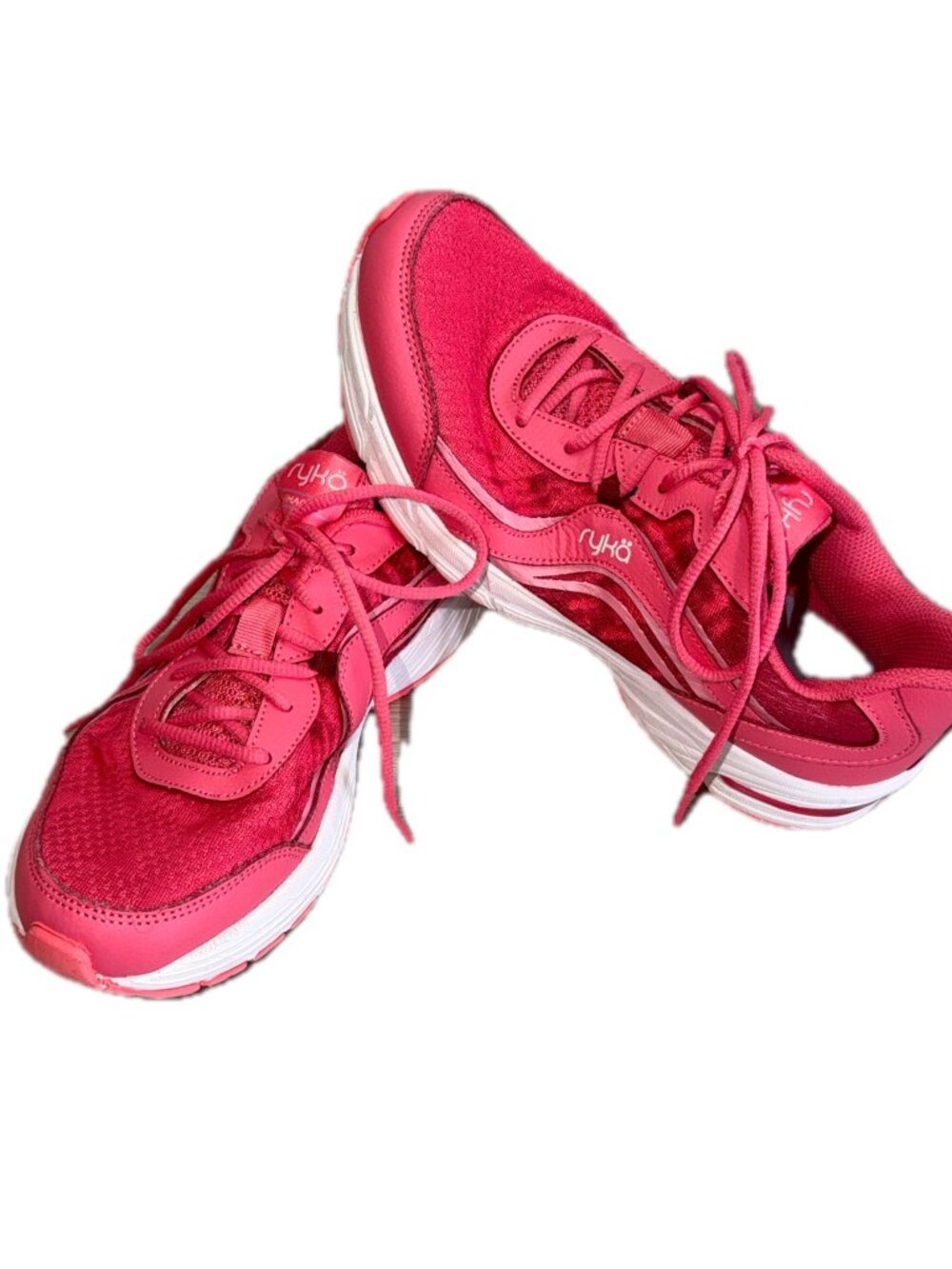 Ryka Women's Athletic Shoes Pink Size 9.5M Leather